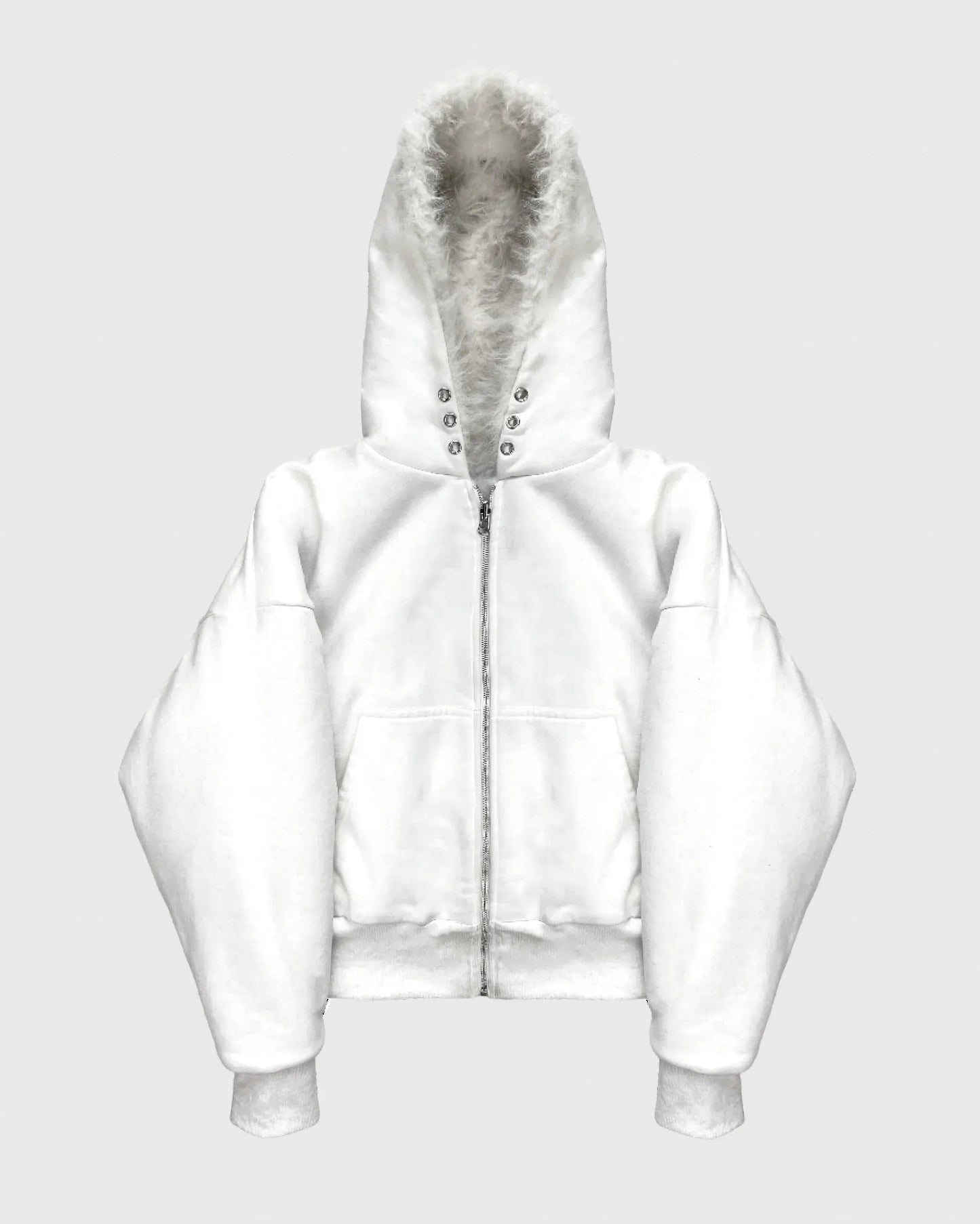 Revelse™️ Yeti Fut Reversible Zip Hoodie
